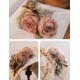 Hoshibako Works Oil Painting Rose Handmade Flower Crown and Brooch Set(Reservation/Full Payment Without Shipping)